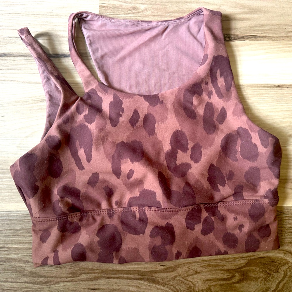 Cheetah Print Sports Top